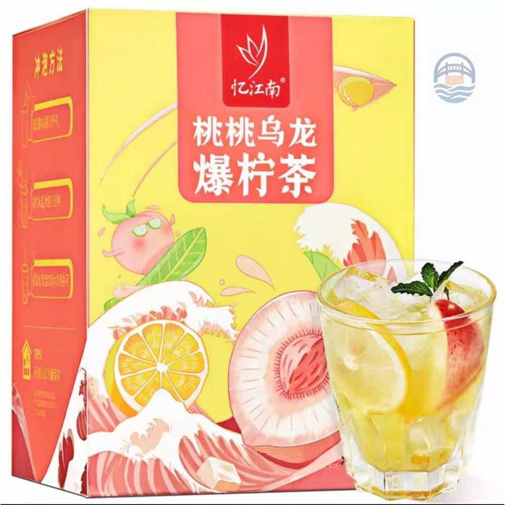 忆江南桃桃乌龙爆柠茶90g（18g*5包）