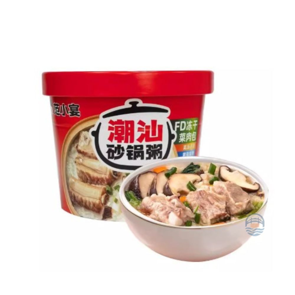 富士町范小宴潮汕砂锅粥(菌菇排骨)118g