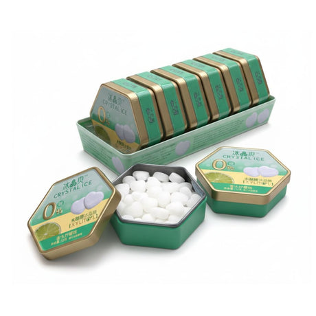 冰晶爽56g铁盒中国桃子味