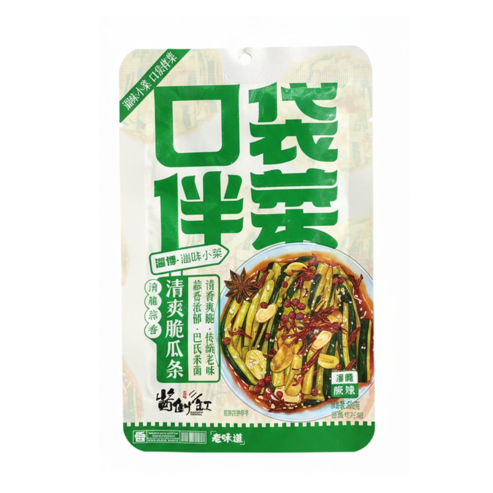 酱倒缸清爽脆瓜条128g