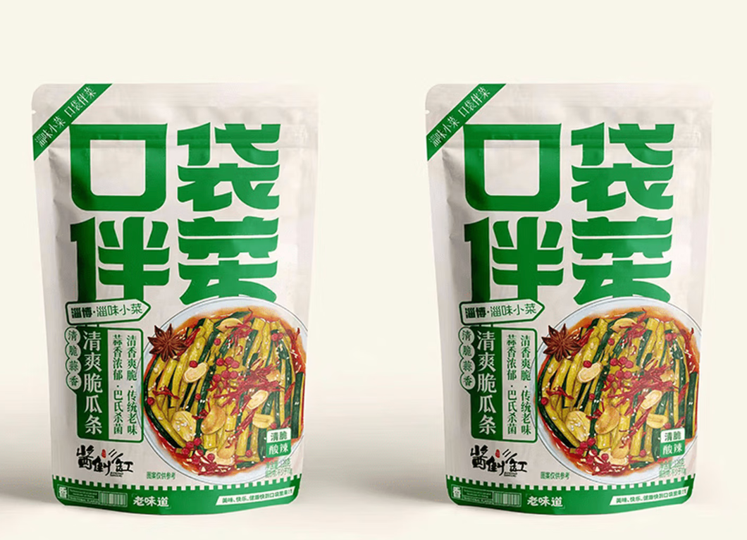 酱倒缸清爽脆瓜条128g