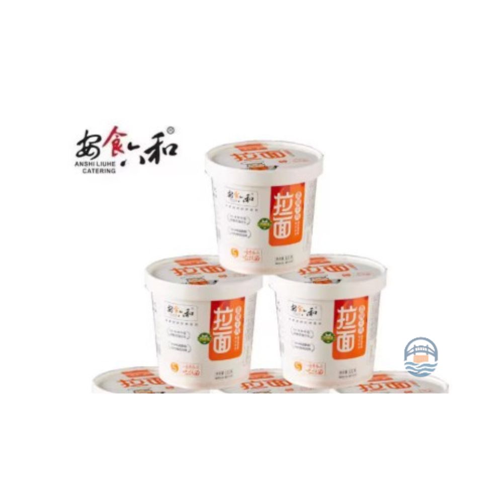 安食六和牛肉拉面（大桶）香辣134g/桶