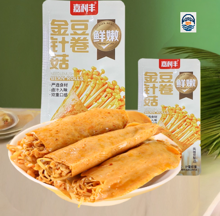 嘉利丰-金针菇豆卷138G