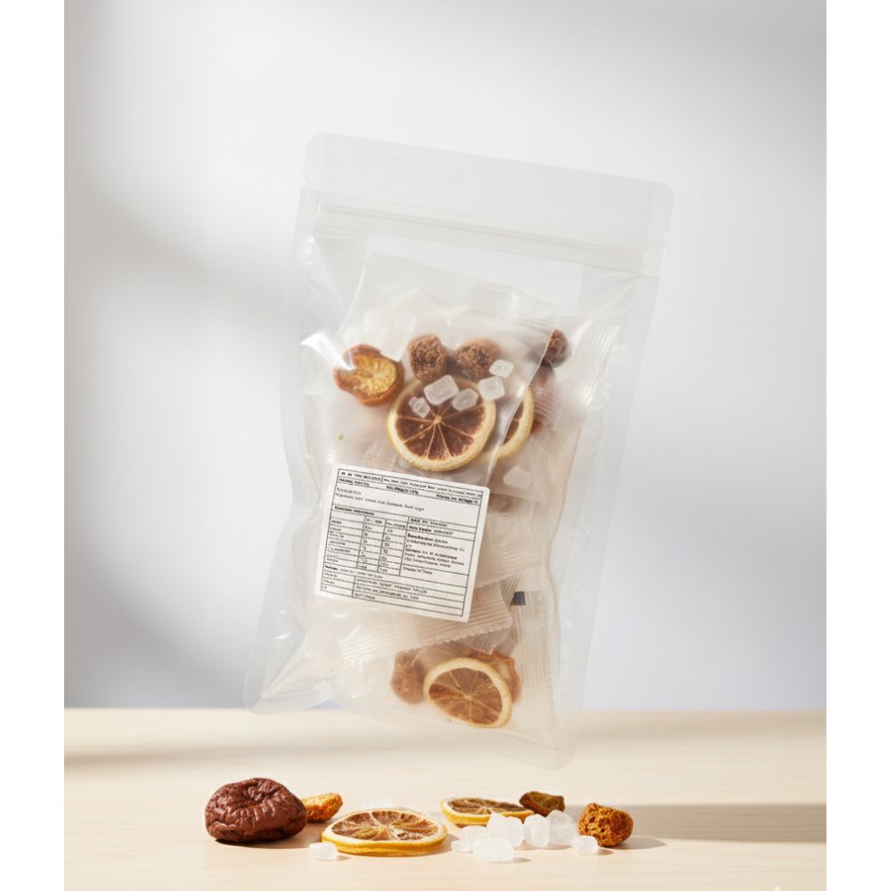 万花合韵徽小胖话梅柠檬金桔饮茶150g