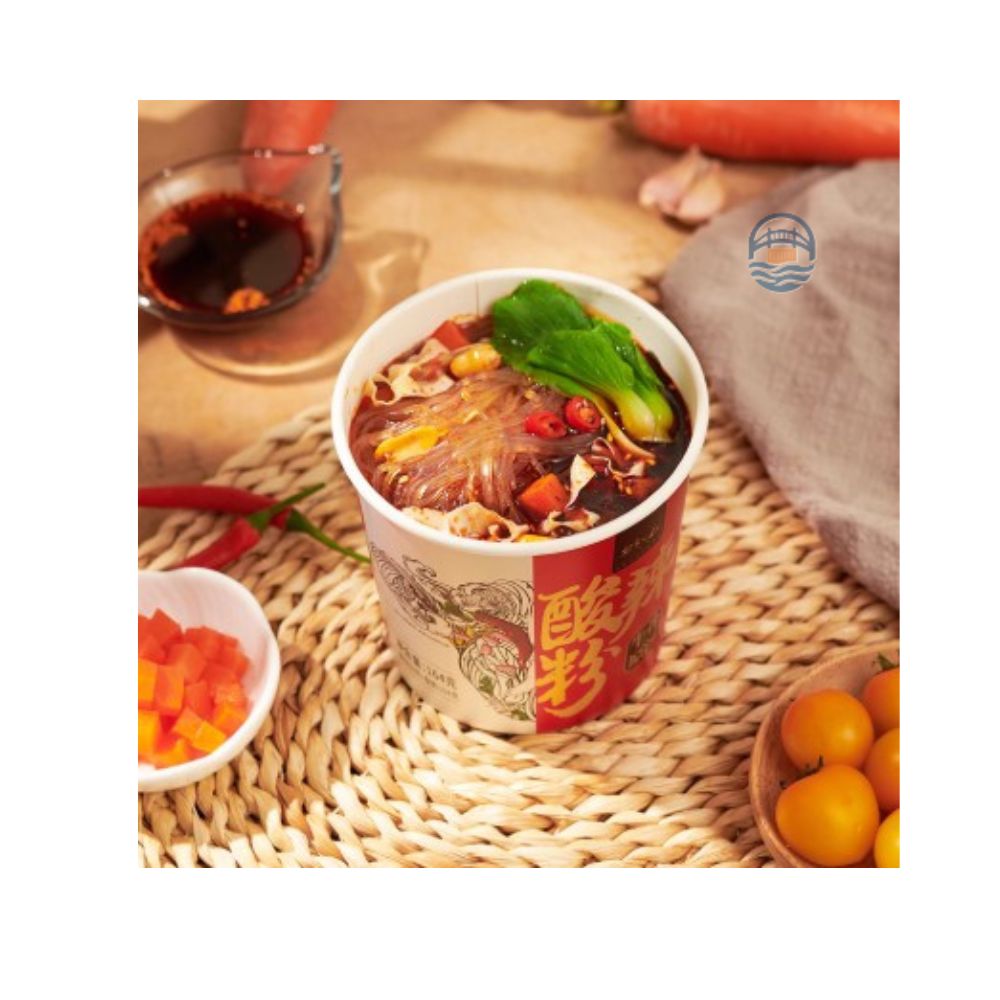 安食六和骨汤酸辣粉164g/桶