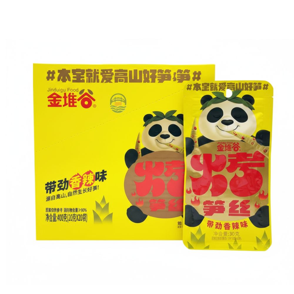 金堆谷烤笋丝20G-香辣味