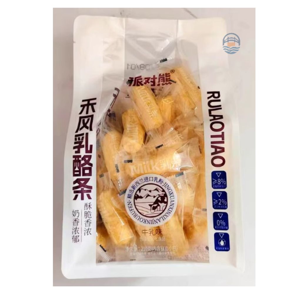*派对熊禾风乳酪条-牛乳味210g