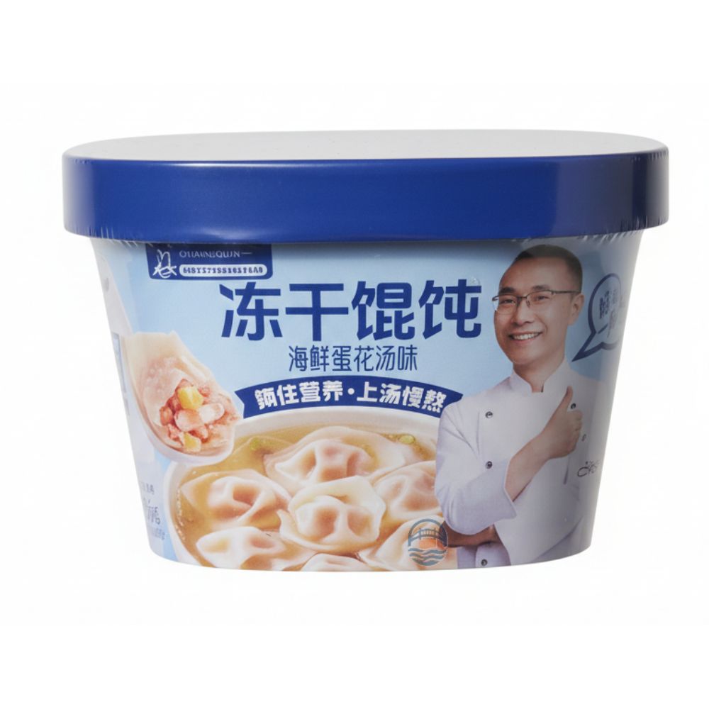 立兴冻干云吞面（海鲜蛋花汤味）36g
