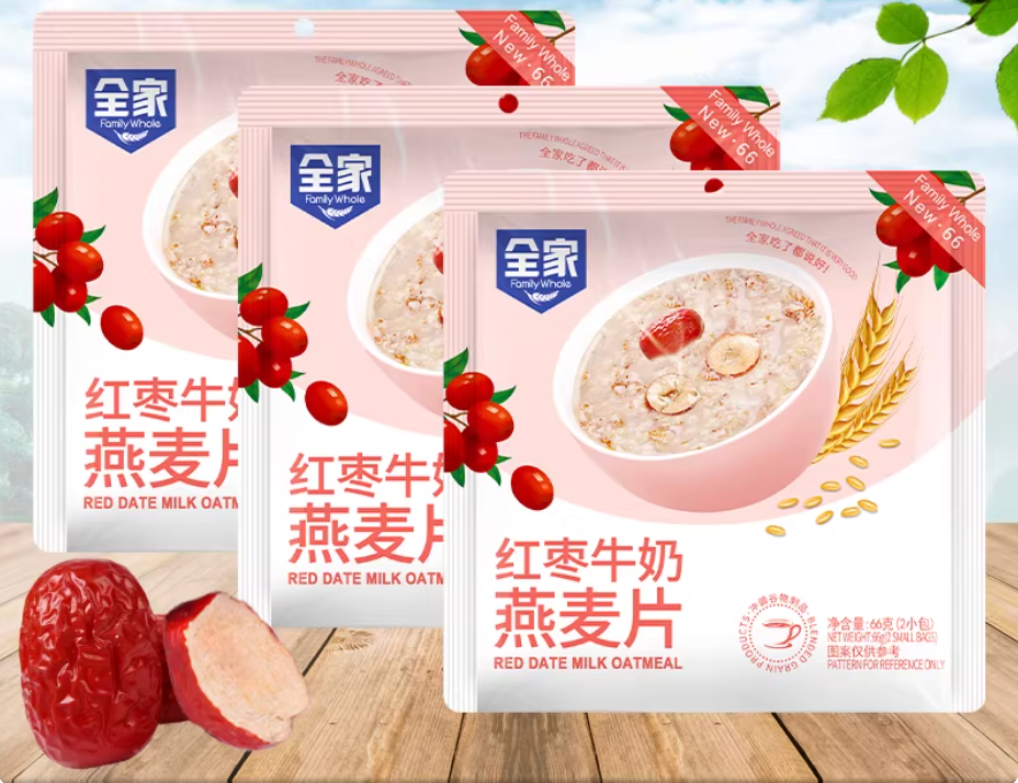 全家234g燕麦片·红枣牛奶