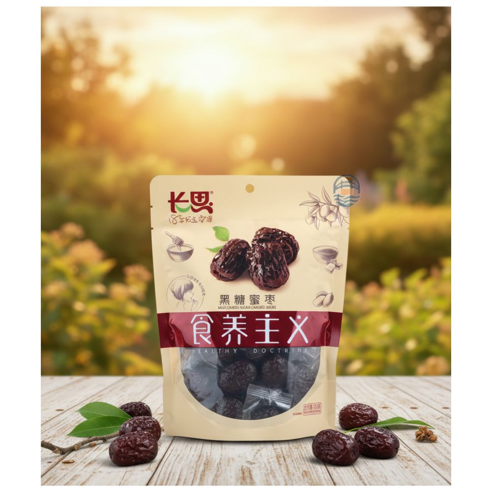 长思黑糖蜜枣235g