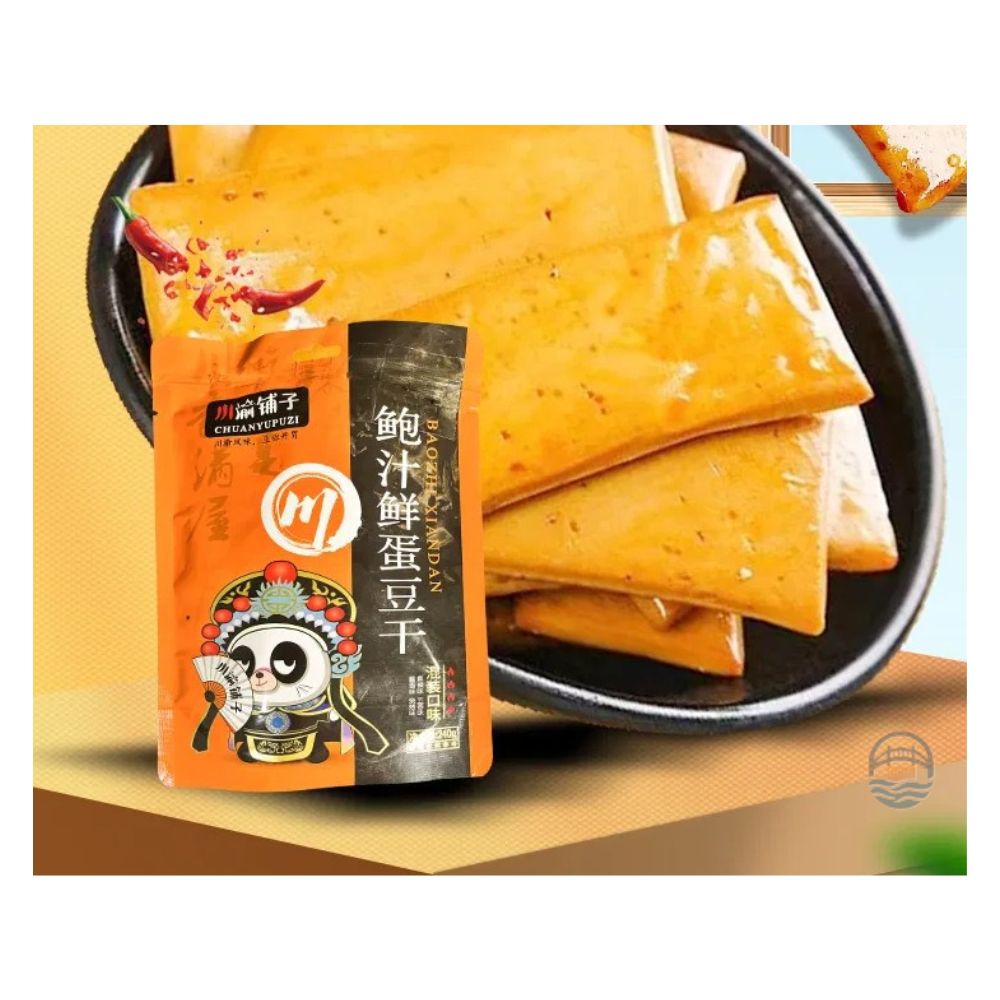 川渝铺子-鲍汁鲜蛋豆干240g