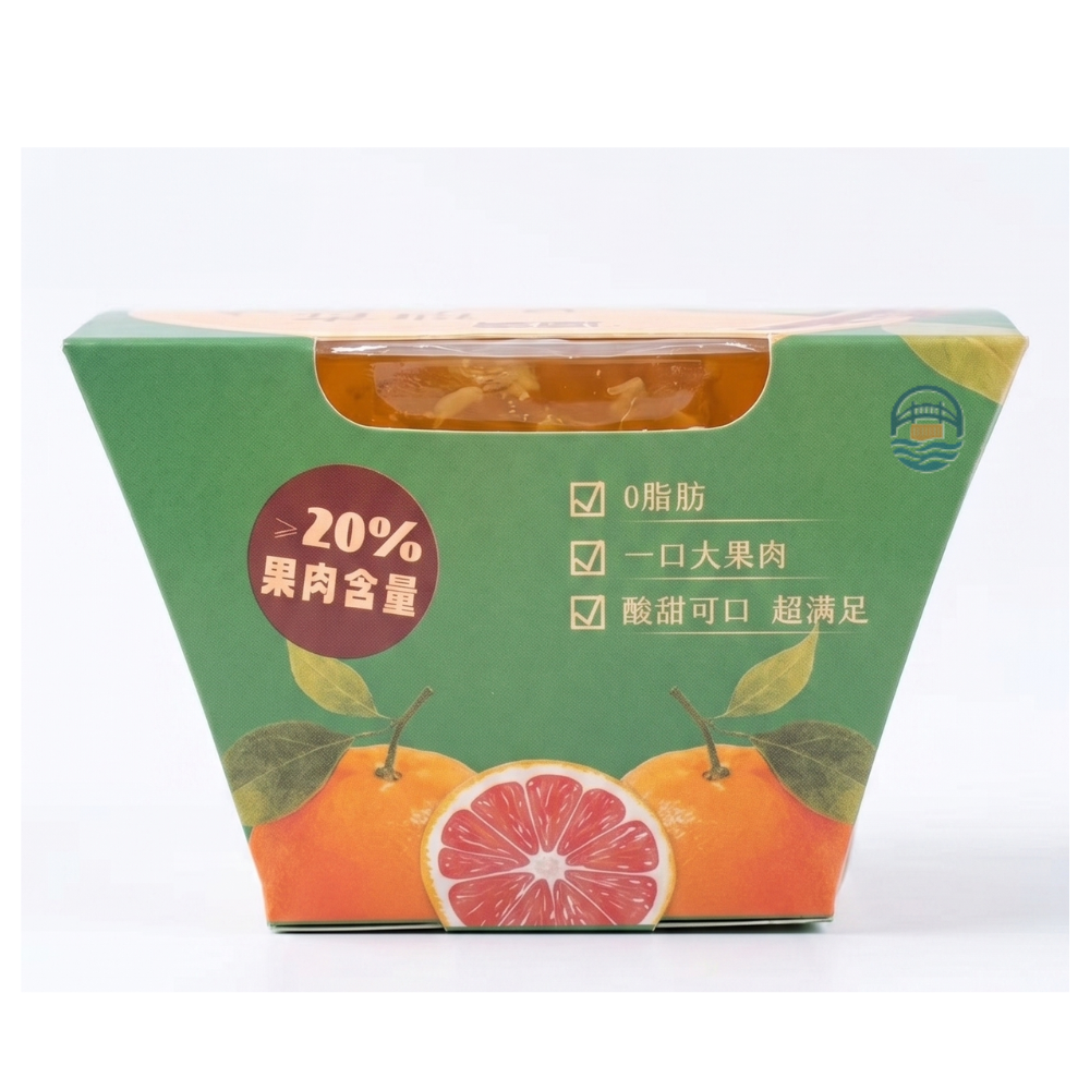 淘吉果肉果冻245g-柚香桔子