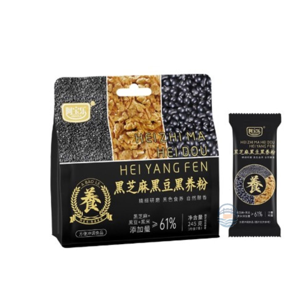 阿宝乐245g黑芝麻黑豆黑养粉