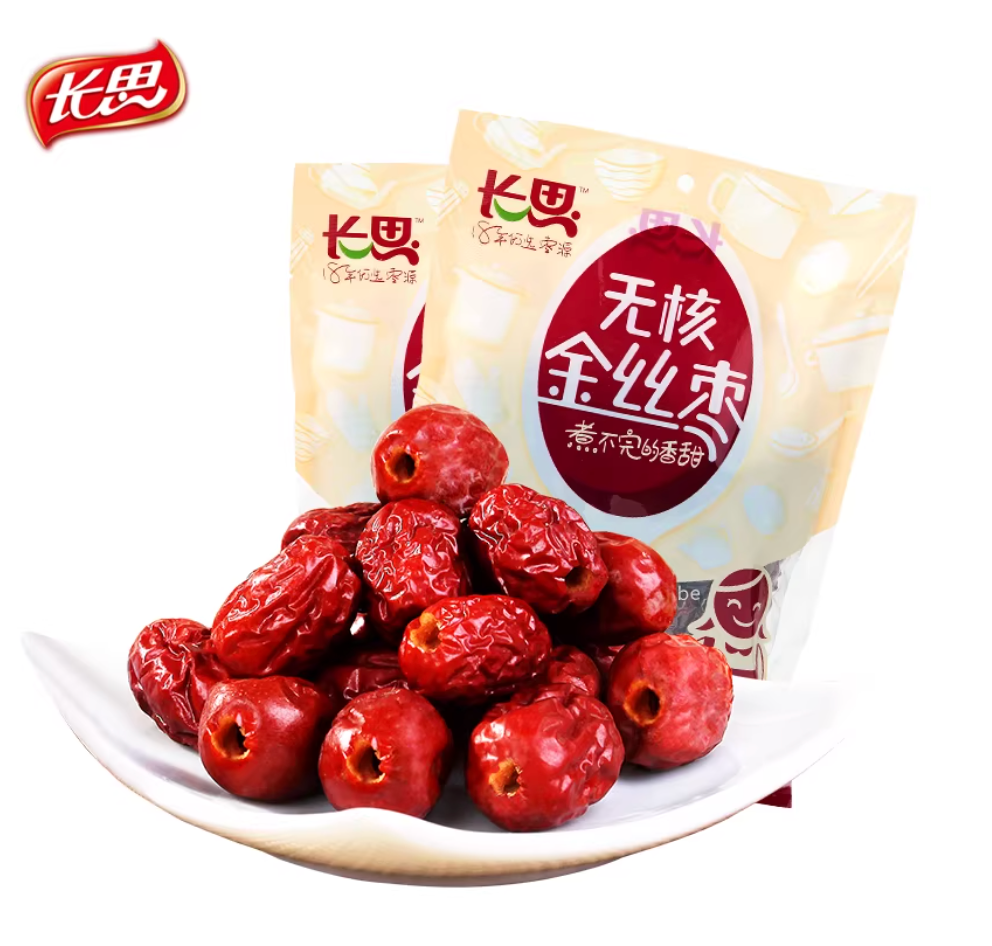 长思精品无核金丝枣250g