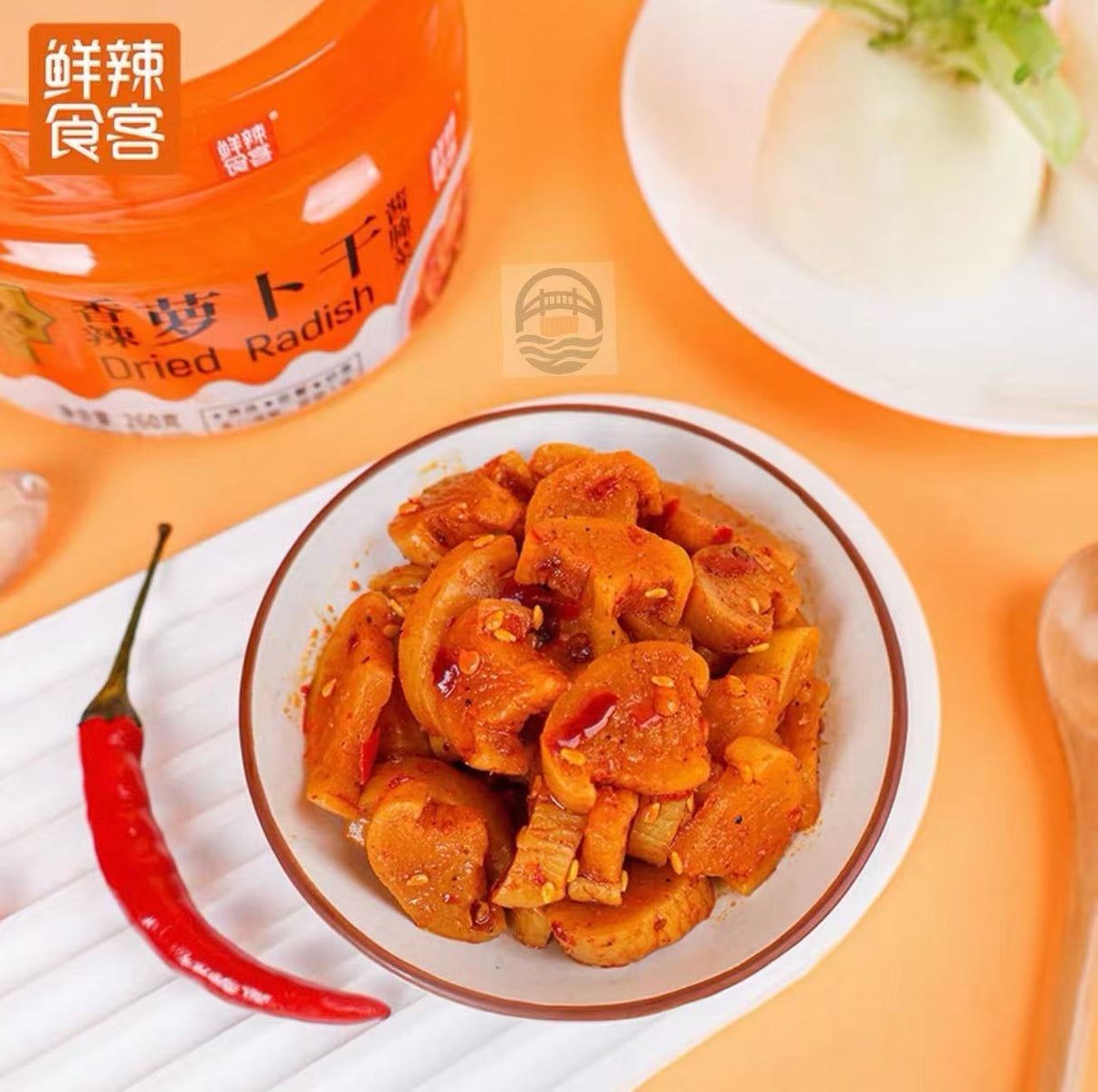 鲜辣食客(香辣)萝卜干260g