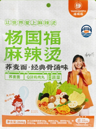 杨国富麻辣烫荞麦面（经典骨汤味）266G
