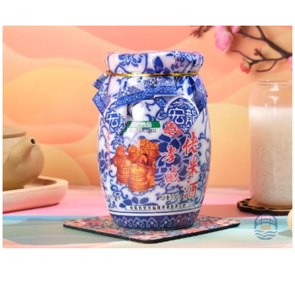 宏龙青花瓷米酒900G