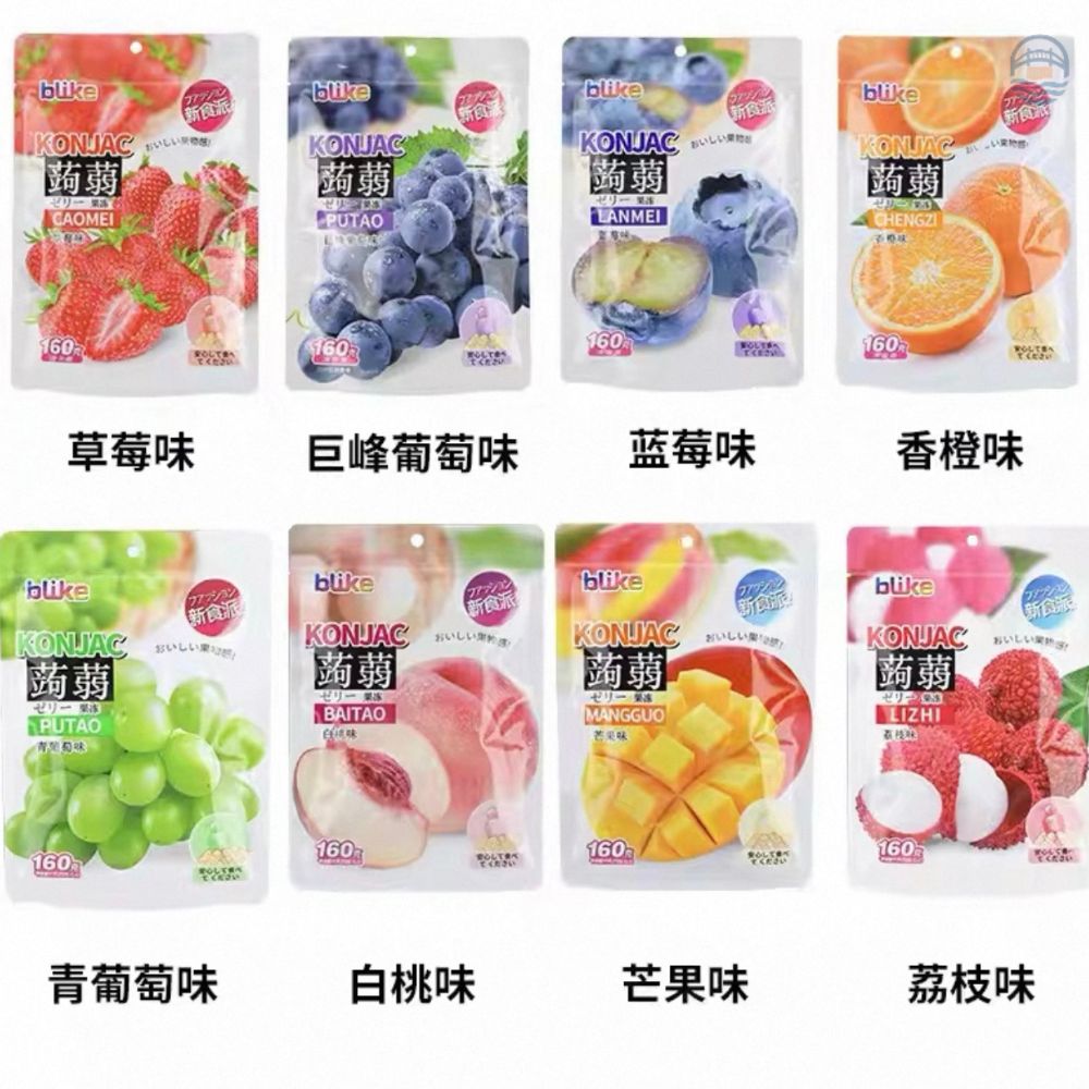 金德福蒟蒻果冻（山竹草莓味）480g