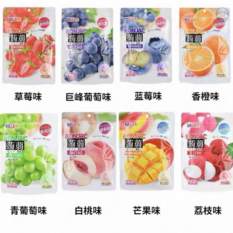 金德福蒟蒻果冻（山竹草莓味）480g