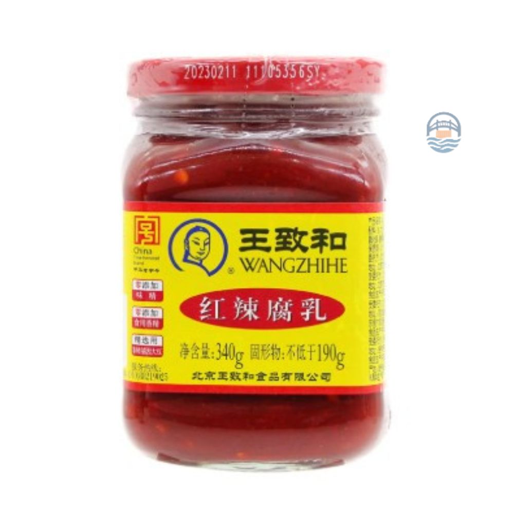 王致和红辣腐乳340G