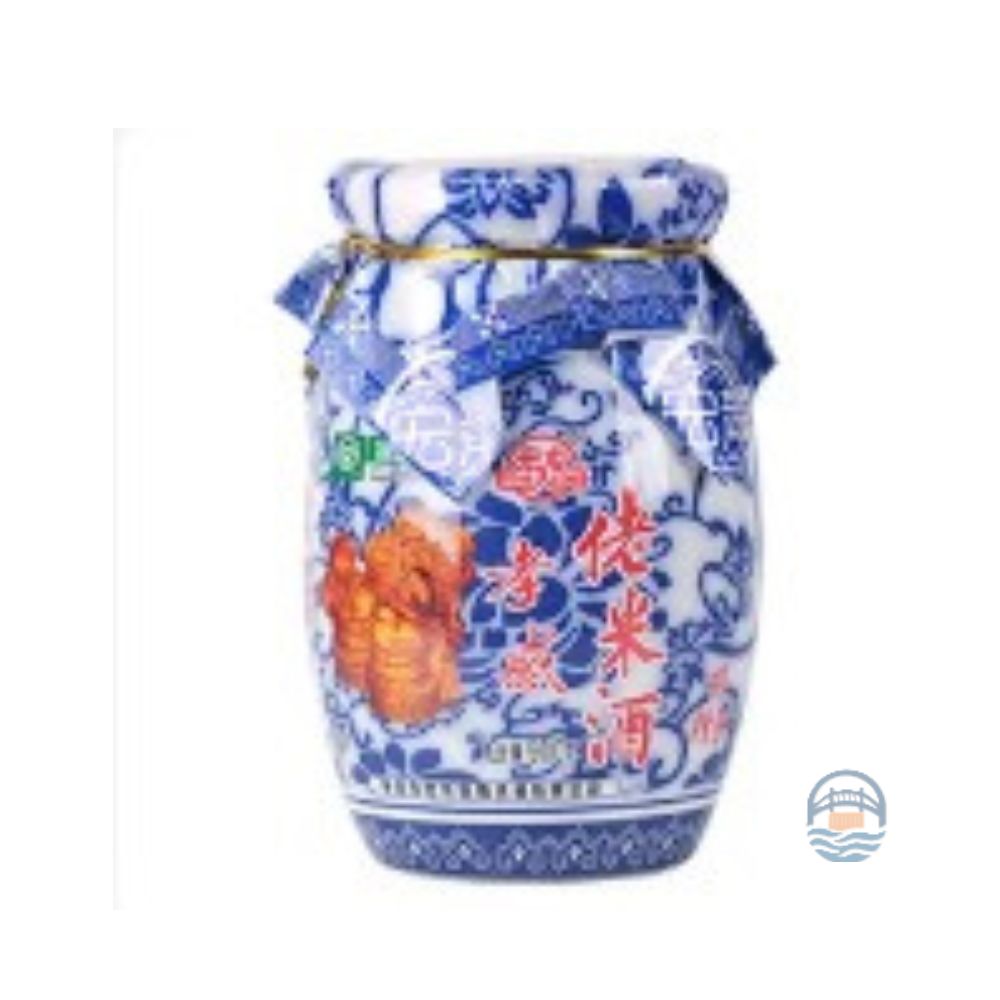 宏龙青花瓷米酒900G