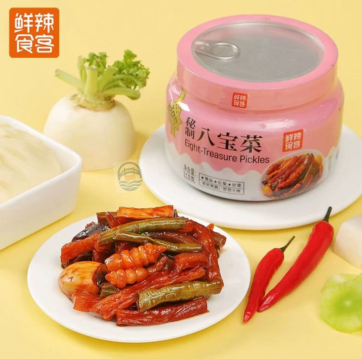 鲜辣食客秘制八宝菜318g