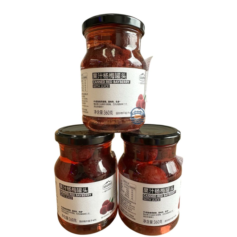 绿山果园-杨梅罐头360G