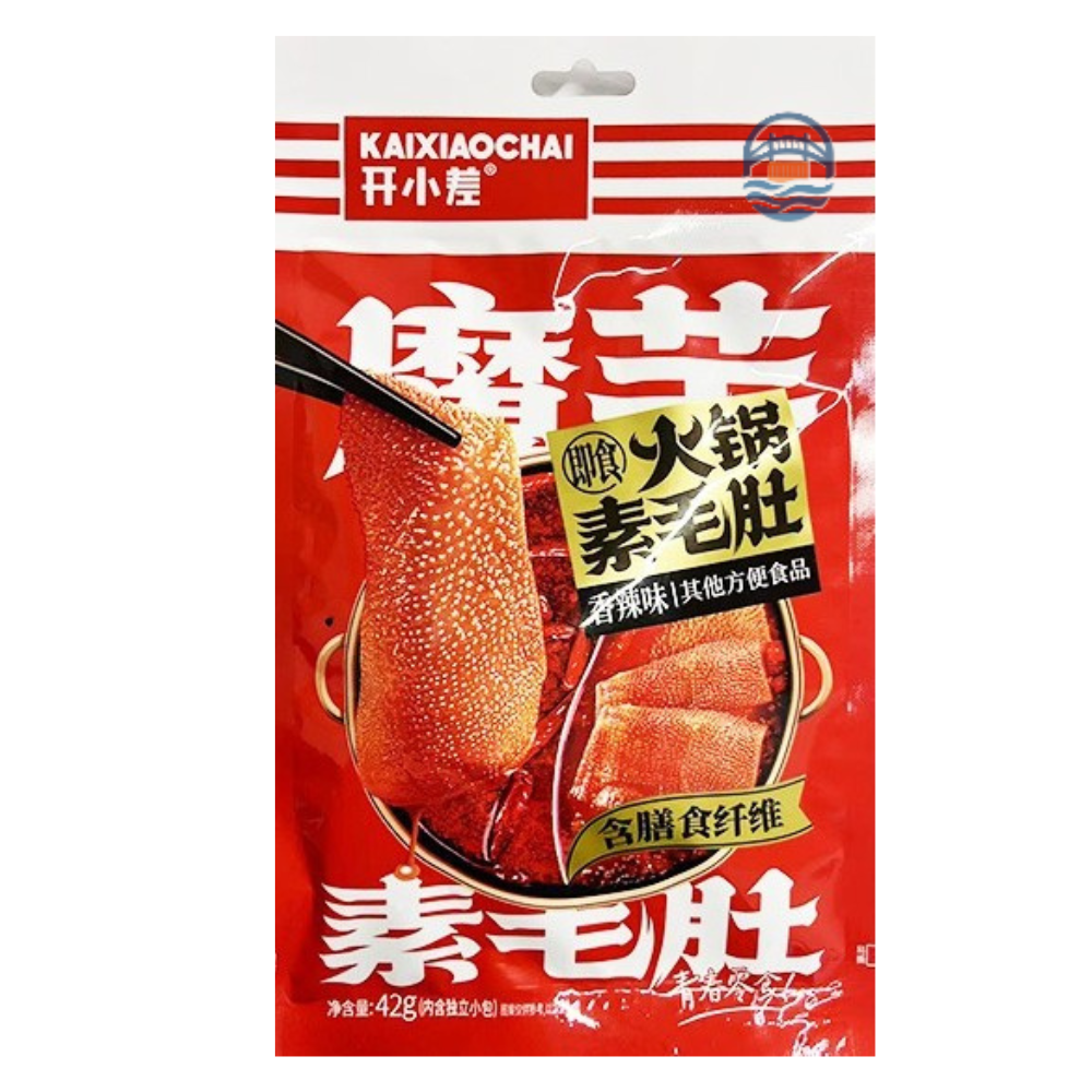 开小差-火锅素毛肚42G（香辣味）