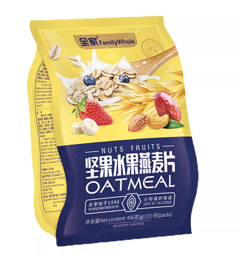 全家456g燕麦片·坚果水果