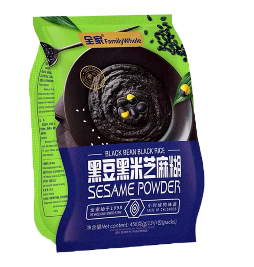 全家456g黑芝麻糊·黑豆黑米
