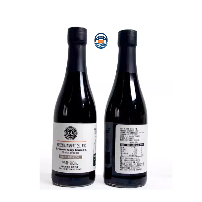 胖东来黑豆生抽酱油480ML