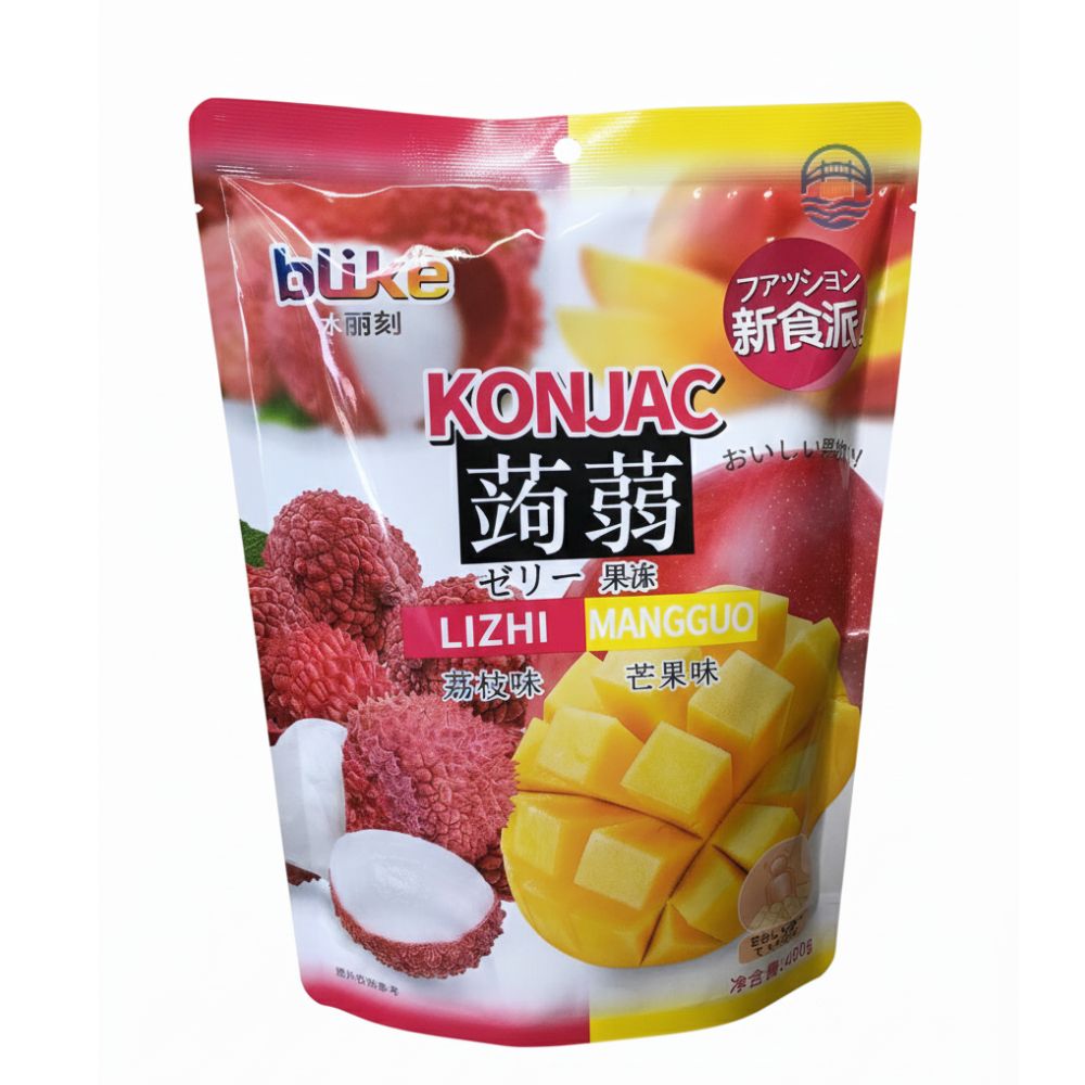 金德福蒟蒻果冻（荔枝芒果味）480g