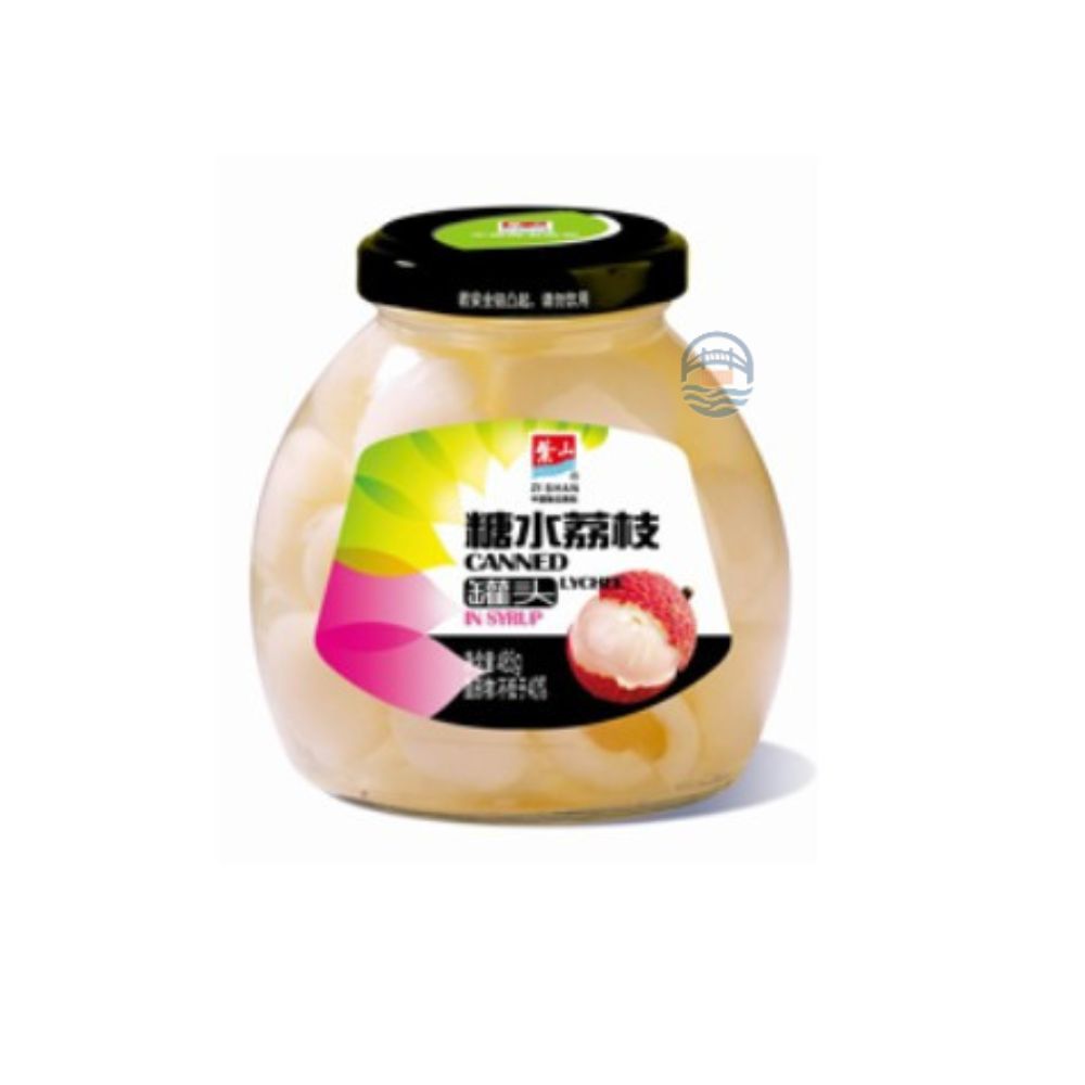 紫山罐头荔枝罐头485g