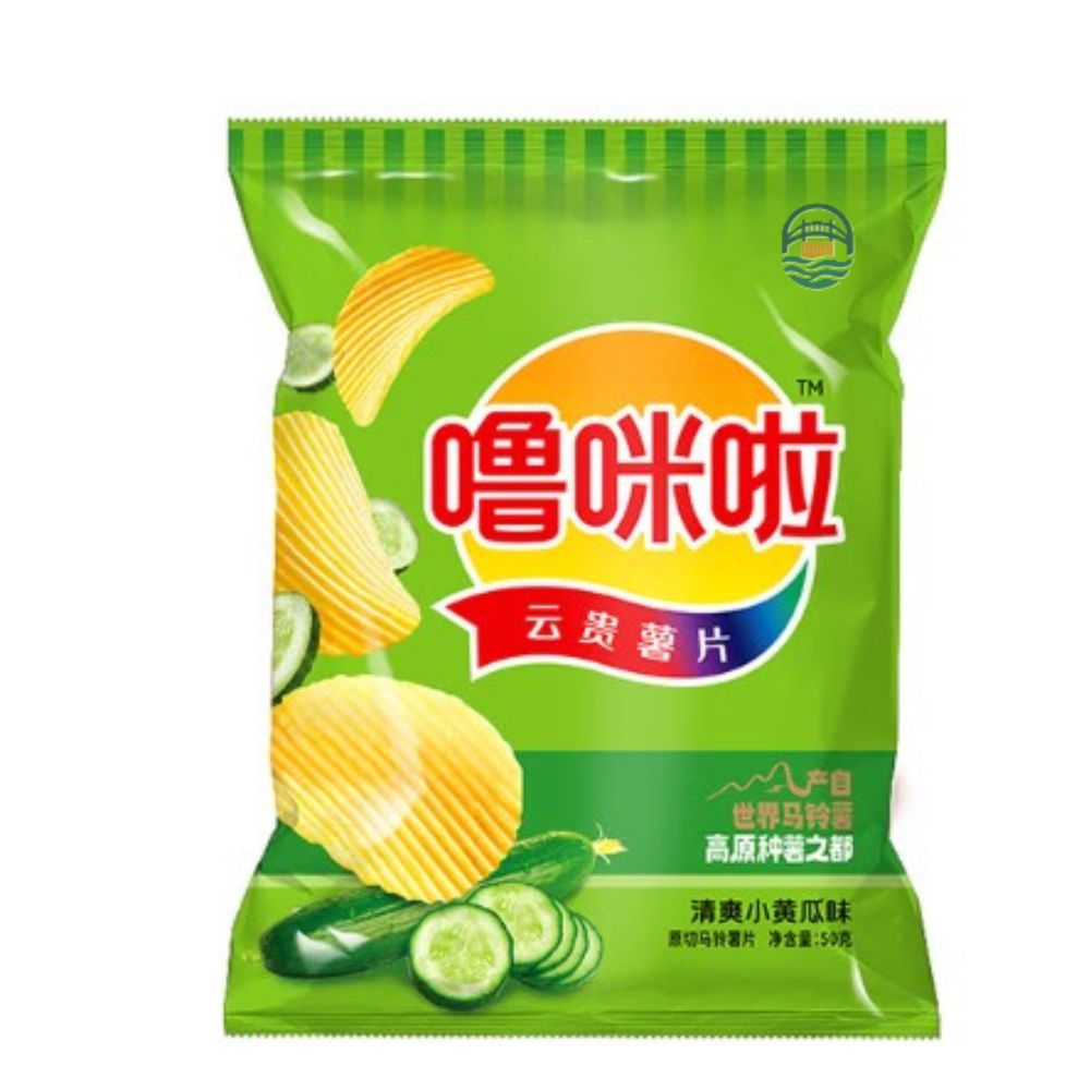 噜咪啦噜咪啦云贵薯片清爽小黄瓜味50g