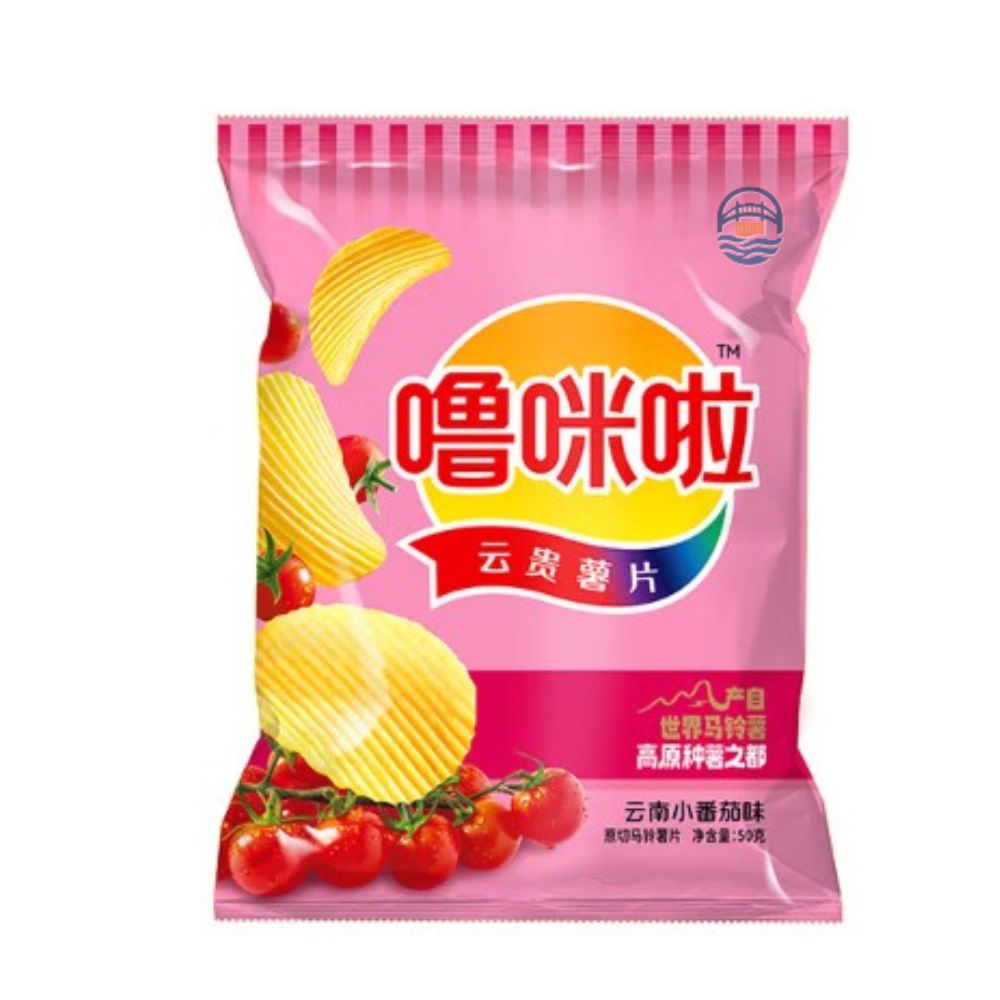 噜咪啦噜咪啦云贵薯片云南小番茄味50g