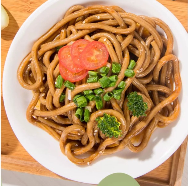 今旭日式炒低GI荞麦卷乌冬面420g