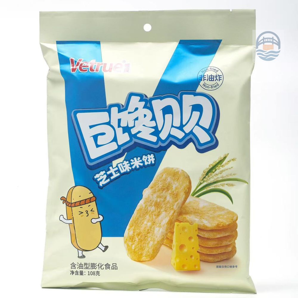 富士町Vetrue巨馋贝贝芝士味米饼108g