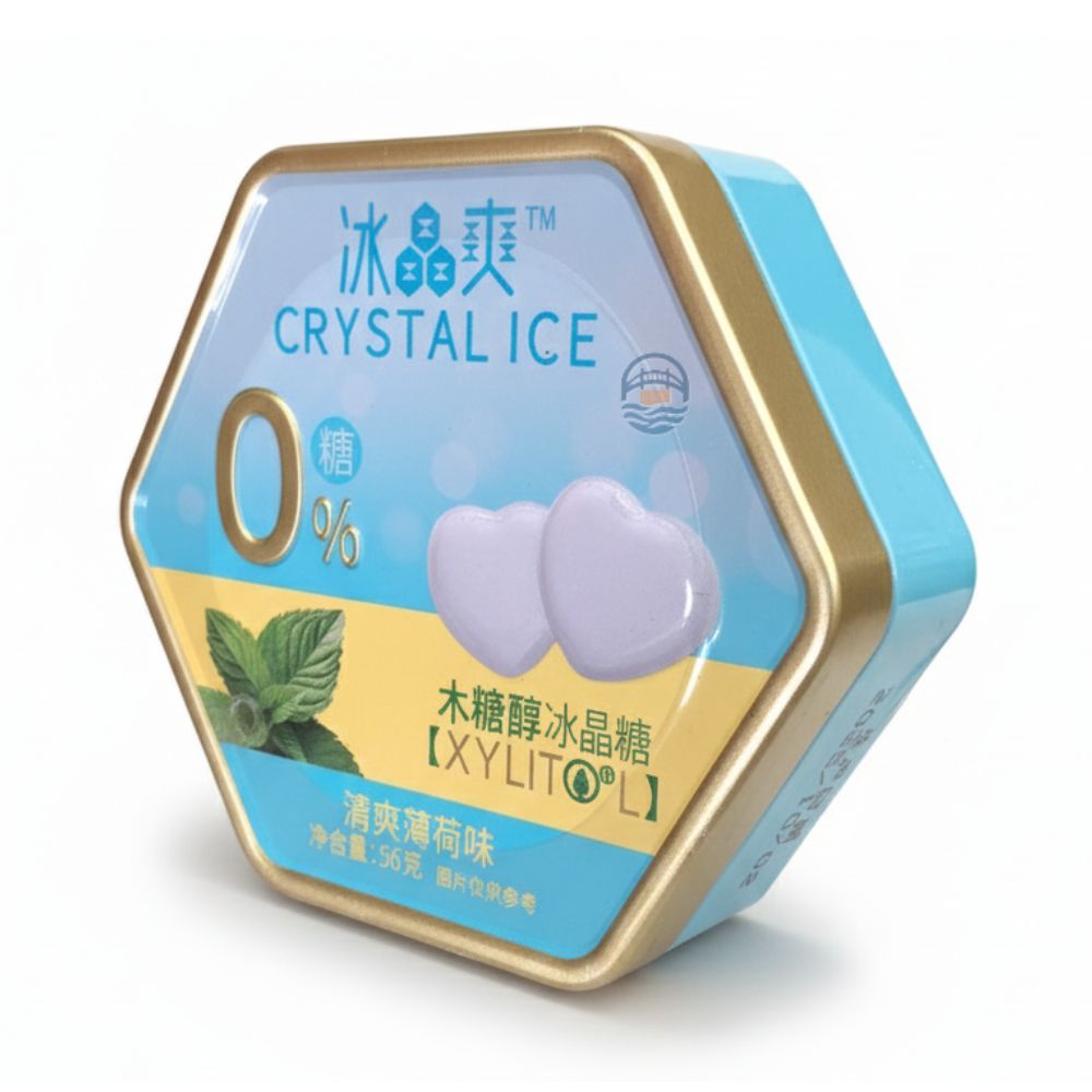 冰晶爽56g铁盒清爽薄荷味