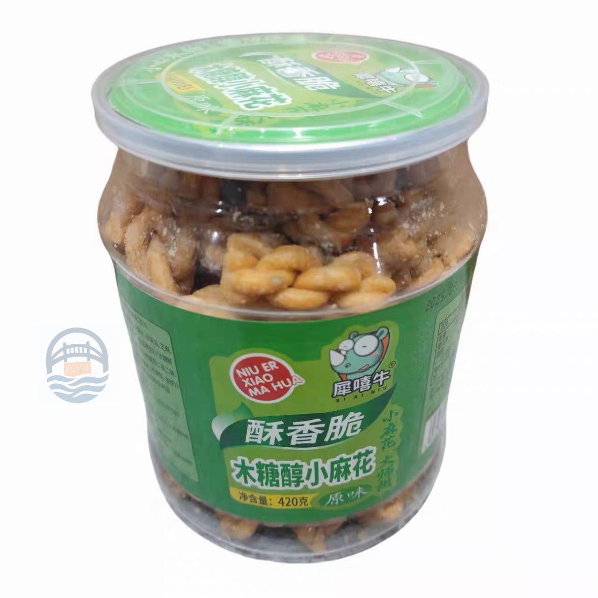 犀嘻牛牛二小麻花（木糖醇味）420g