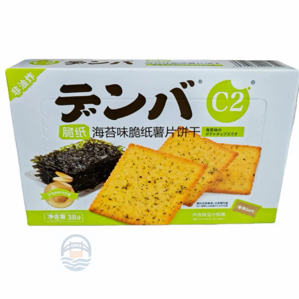 丹弗C2盒装98g脆纸薯饼（海苔味）