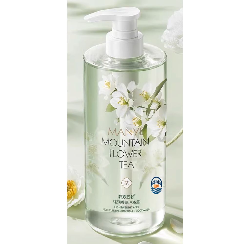 韩方 轻润香氛沐浴露800ML- 茉莉白茶味