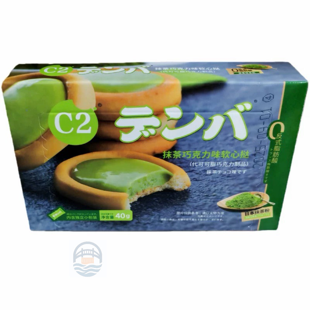 丹弗C2盒装100g软心挞（抹茶味）