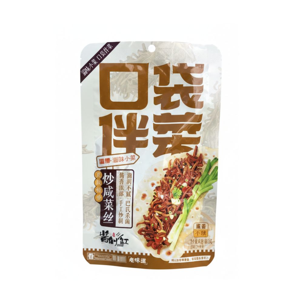 酱倒缸炒咸菜丝（酱香）90g