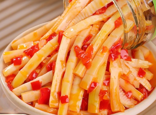 金堆谷烤笋香辣味144G (盒装）