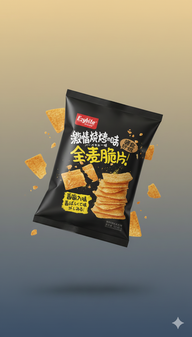 玛格莉特膳食纤维地锅脆片-激情烧烤味95g