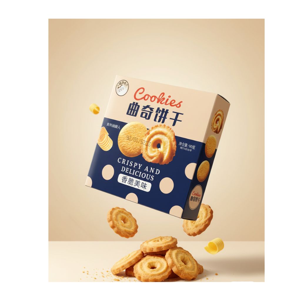 猫村长丹麦风味曲奇90g