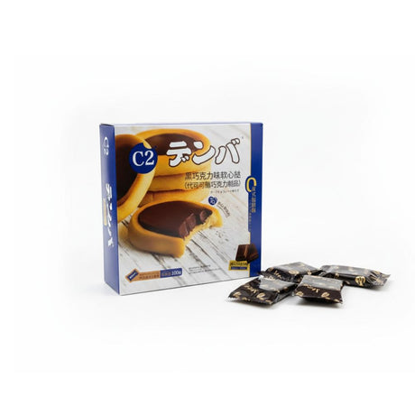 丹弗C2盒装100g软心挞（黑巧味）