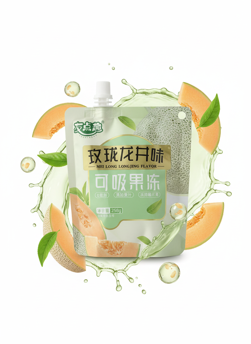 美士奇友点趣258g  玫珑龙井