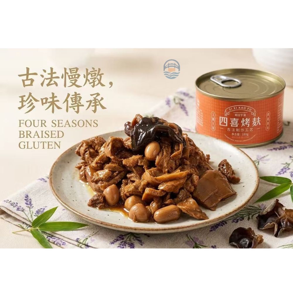 巨浪四喜烤麸180g