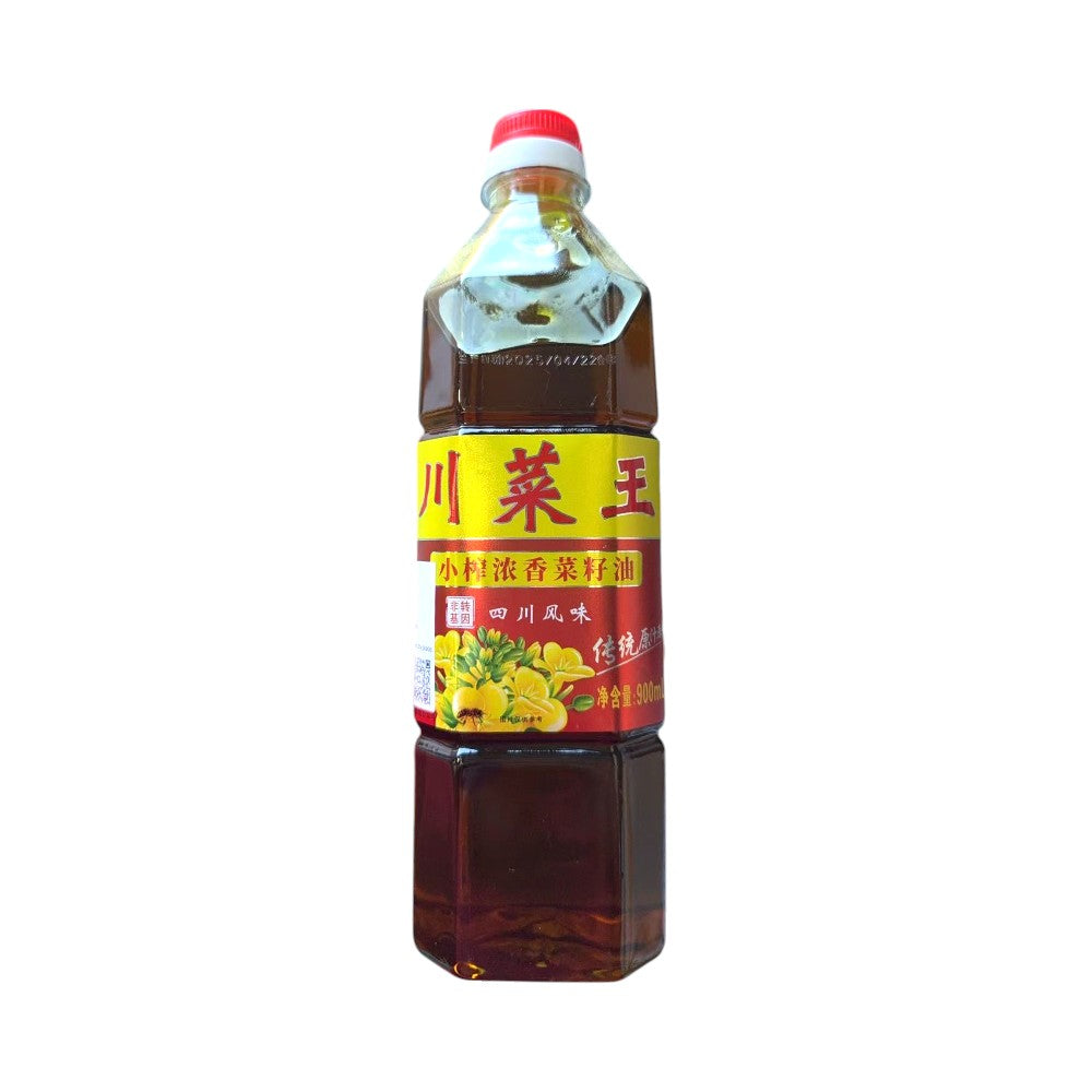 川菜王小榨浓香菜籽油四川风味非转基因 900ML